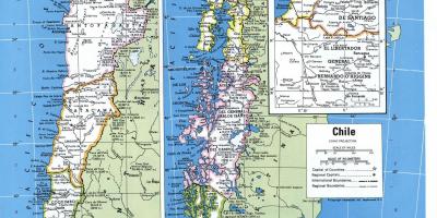 Mapa zehatza Chile