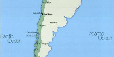 Hiriaren mapa Chile