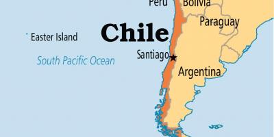 Santiago de Chile mapa