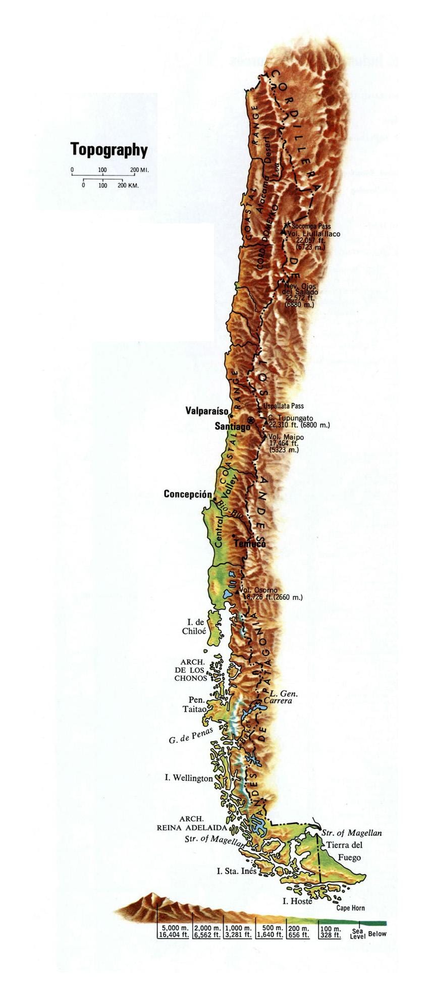 Txile kota mapa