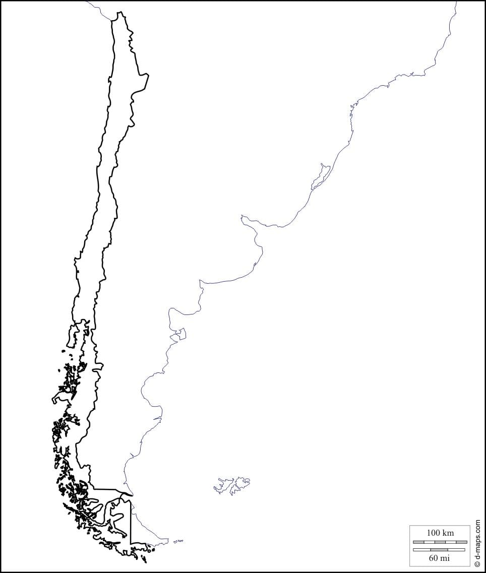 hutsik mapa Chile
