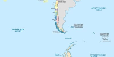 Mapa Txile uharteak