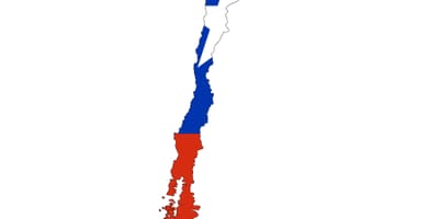 Txileko bandera mapa